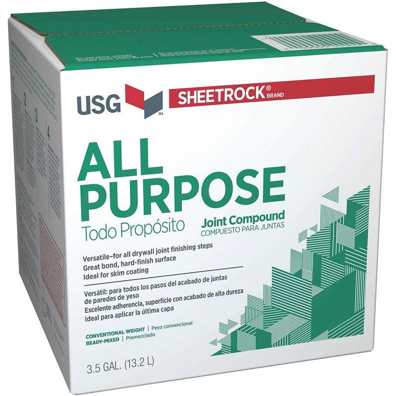 Sheetrock 380122048 All-Purpose Joint Compound, Paste, Off-White, 3.5 gal