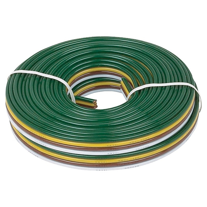 Hopkins 49915 Bonded Wire, 16/18 AWG Wire, Copper Conductor, 25 ft L