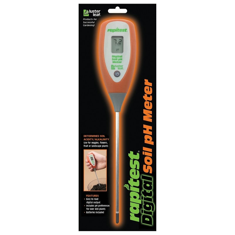 luster leaf 1845-6 Soil pH Meter, Digital Display