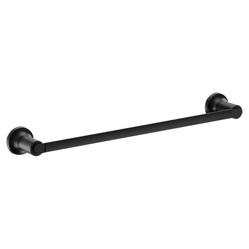 Moen Zyla Series Y1618BL Towel Bar, 18 in L Rod, Zinc, Matte, Wall