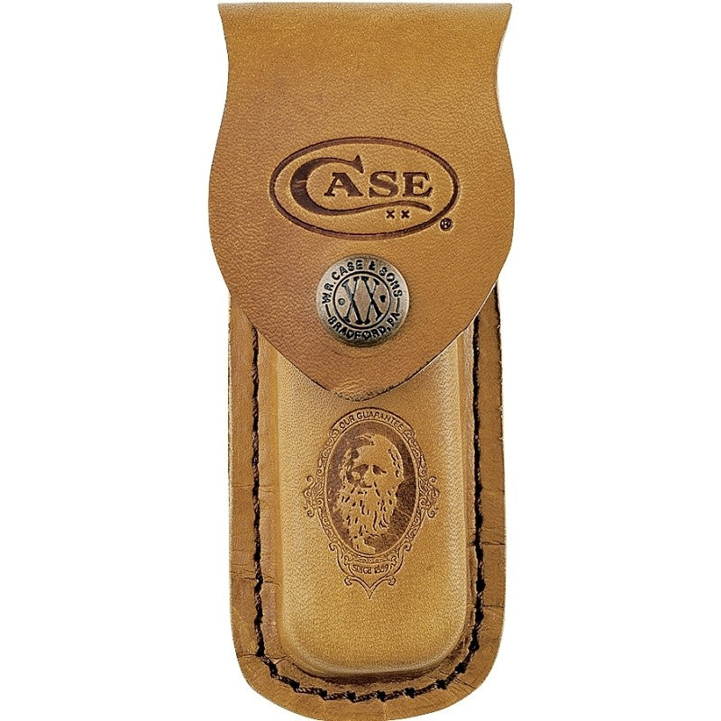 Case 09026 Sheath, Leather, For: All Medium Size Case Folding Knives