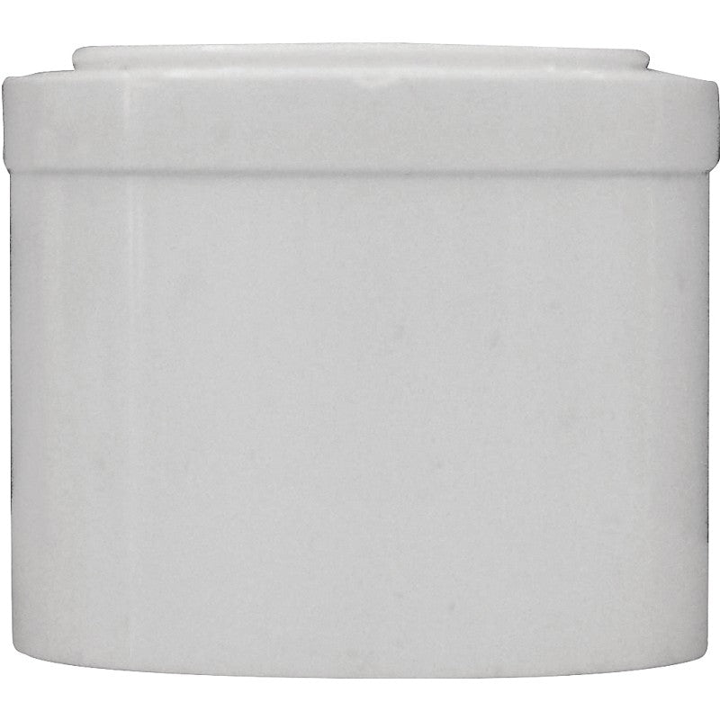 IPEX 435635 Pipe Plug, 1-1/2 in, Male Spigot, PVC, White, SCH 40 Schedule