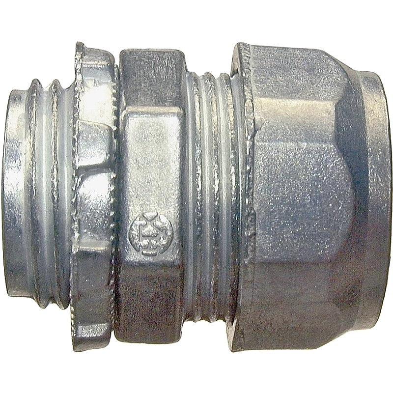 Halex 02115 Connector, 1-1/2 in Compression, Zinc