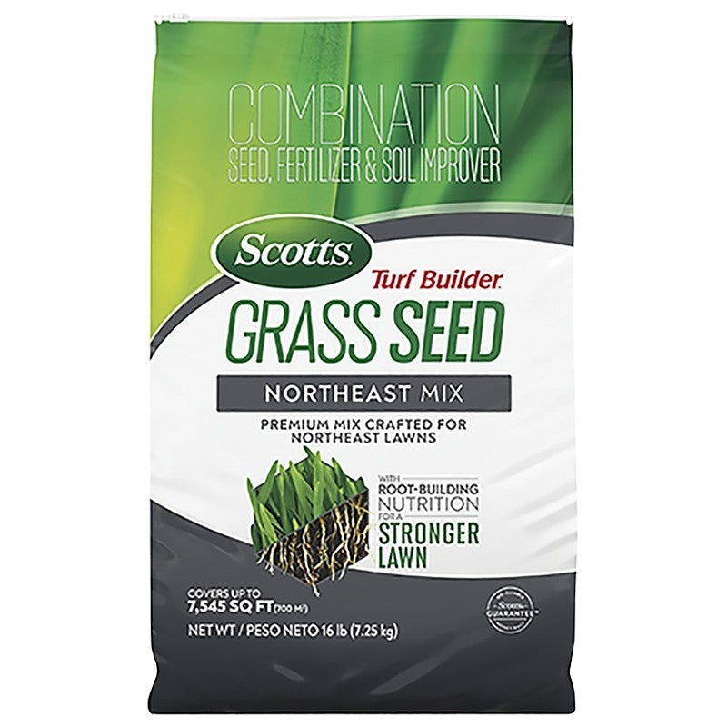 Scotts Turf Builder 18027 Grass Seed, 16 lb Bag