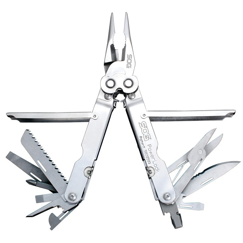 SOG PowerLock Series S60N-CP Multi-Tool, 7 in Open Length