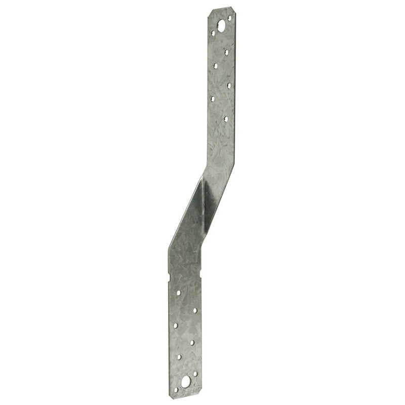 Simpson Strong-Tie MTS Series MTS12 Twist Strap, 12 in L Dimensions, 16 ga, Steel, Galvanized/Zinc, 1/PK (Pack of 100)