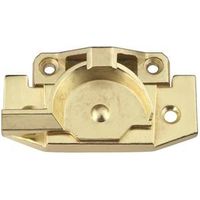 Security Sash Lock Jimmy-Proof Bright Brass