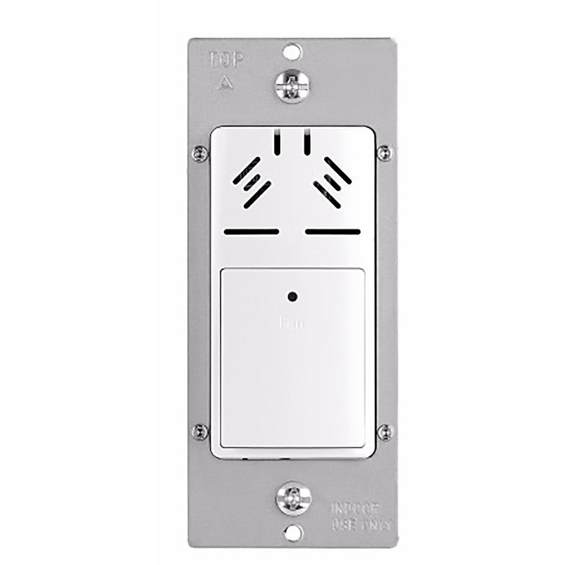 Eaton HDFS3P1-W-L Humidity Sensor and Fan Control, 1-Pole, 15 A, 120 VAC, 45 to 80 %, White