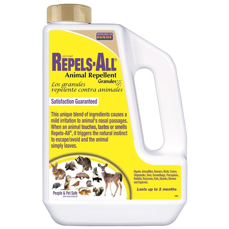 Bonide Repels All 2361 Animal Repellent, 2500 sq-ft Coverage