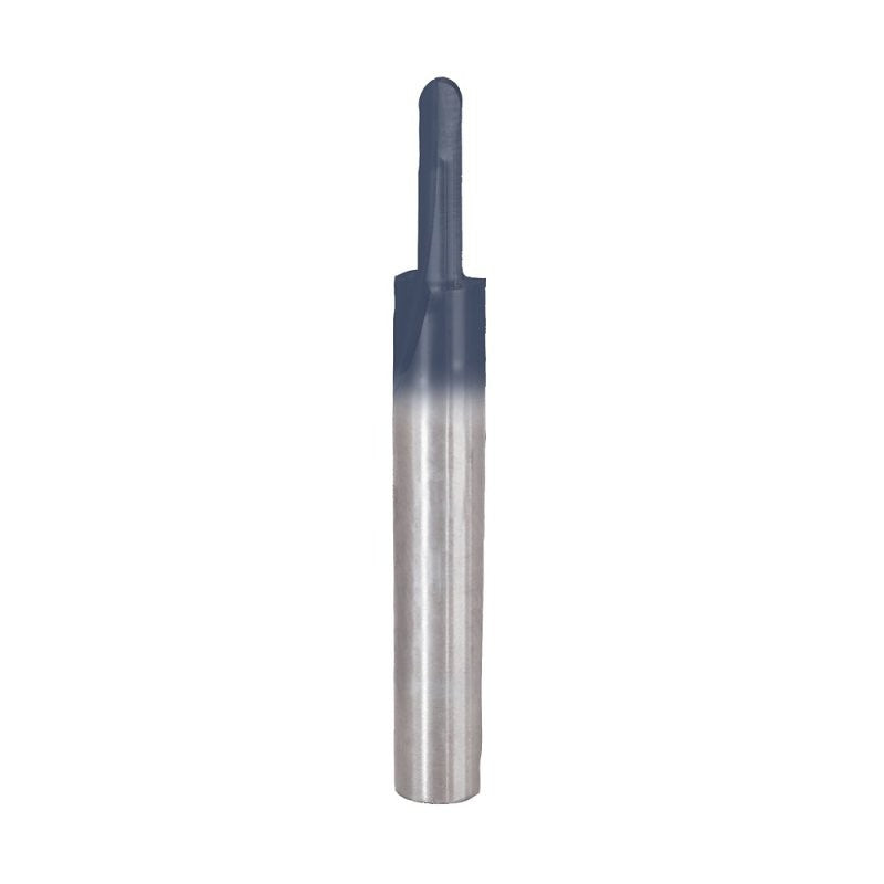 Freud 18-100 Round Nose Bit, 1/8 in Dia Cutter, 2 in OAL, 1/4 in Dia Shank, 2-Cutter, Carbide
