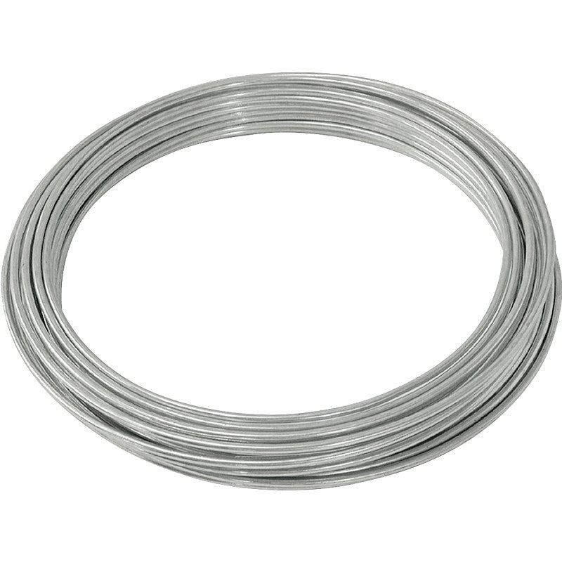 Hillman 50140 Utility Wire, 50 ft L, 9, Galvanized Steel