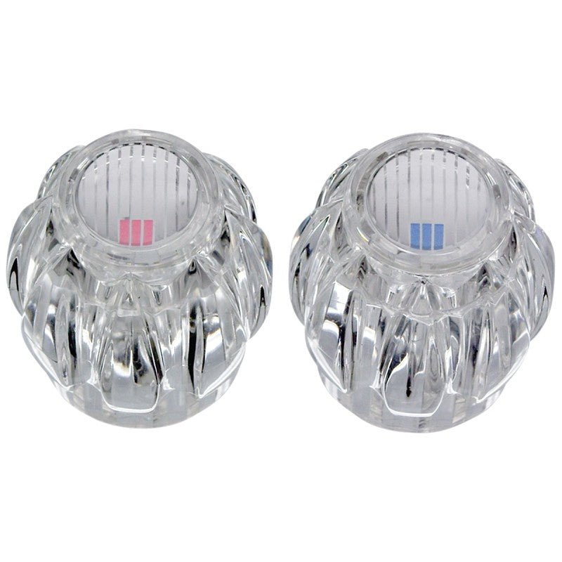 Danco 14884 Faucet Handle, Acrylic, For: Sterling Two Handle Kitchen, Lavatory and Tub/Shower Faucets