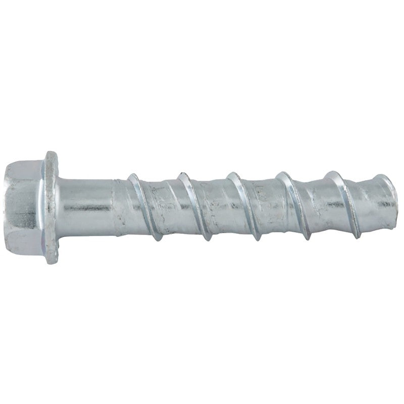 DEWALT Screw-Bolt+ PFM1411380 Screw Anchor, 1/2 in Dia, 3 in L, Carbon Steel, Zinc