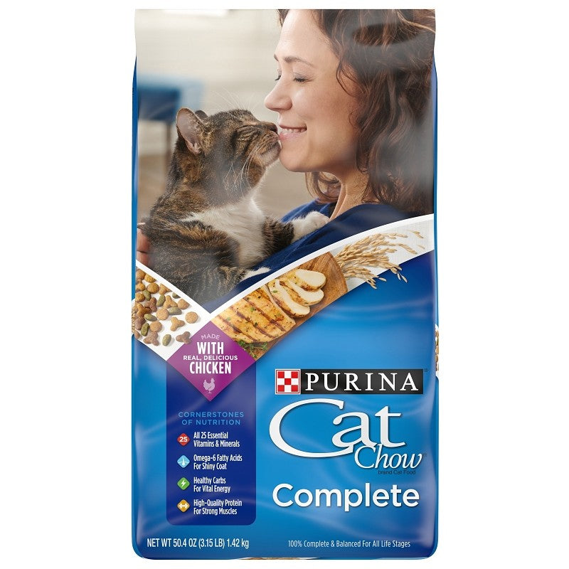 Purina 1780015014 Cat Food, Dry, 3.15 lb Bag