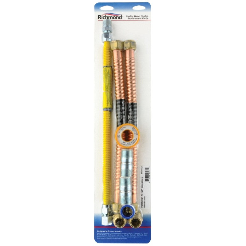 Richmond RP20016 Gas Water Heater Installation Kit