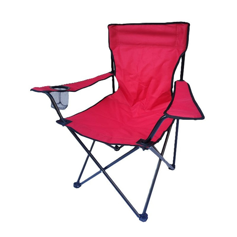 Seasonal Trends FS633 Oversize Folding Chair with Cup Holder, 19 in D, 250 lb Capacity
