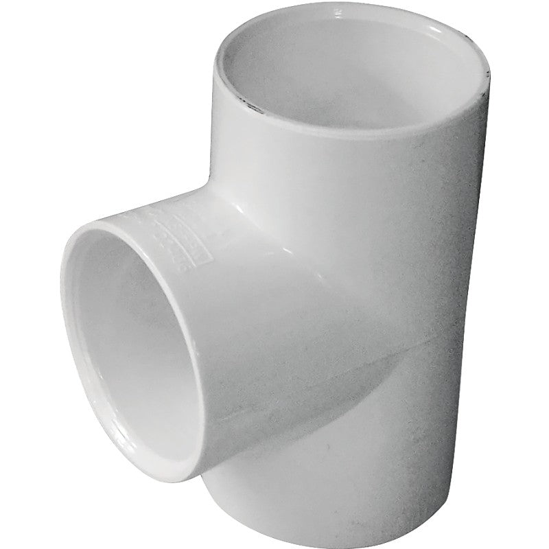 IPEX 435778 Pipe Tee, 1-1/4 in, Socket, PVC, White, SCH 40 Schedule, 150 psi Pressure