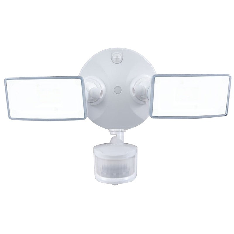 Halo TGS Series TGS2S402MSRW Flood Light, 120 V, 20.9 W, LED Lamp, 2500 Lumens, 4000 K Color Temp, Aluminum Fixture