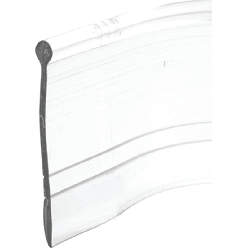 Prime-Line M 6184 Shower Door Bottom Seal, Vinyl, Clear (Pack of 6)