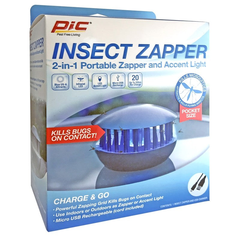 Pic PBZ Insect Zapper, Gray