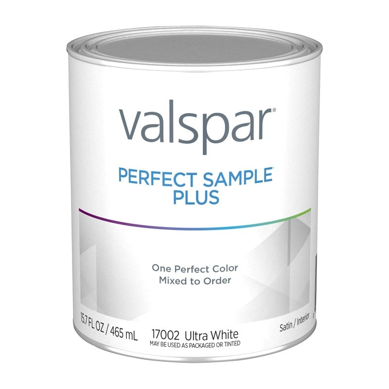 Valspar 028.0017002.004 All Purpose Paint, Ultra White, 16 oz
