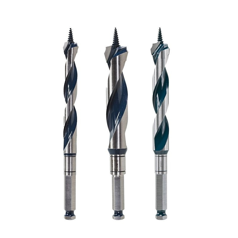 Bosch Daredevil NKST5003 Auger Bit Set, Self-Feed, 3-Piece, HSS