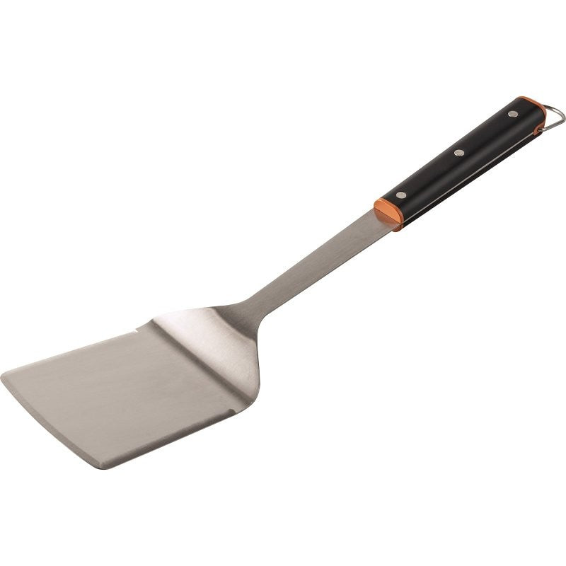Traeger BAC789 BBQ Spatula, Stainless Steel Blade, Teak Wood Handle, 17.13 in OAL