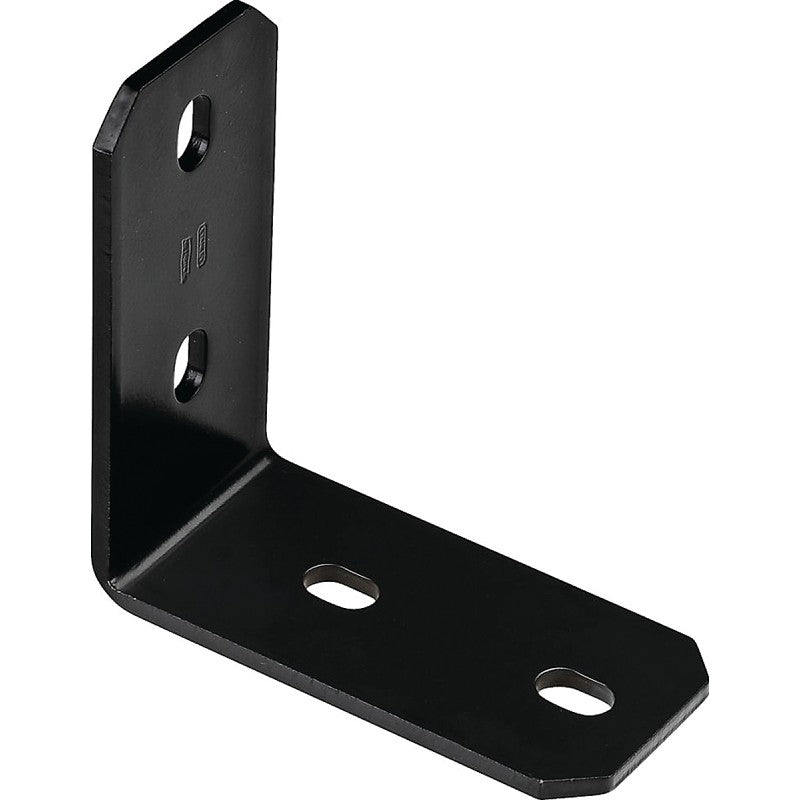 National Hardware 1157BC Series N351-501 Corner Brace, 6-1/4 in L, 3 in W, 6-1/4 in H, Steel, Powder-Coated