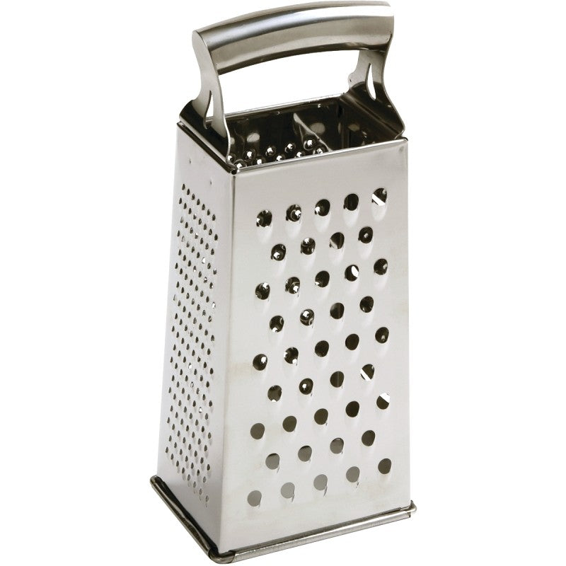 Norpro 340 Grater, 4 in OAW, 3 in OAD, 9-1/2 in OAH, Stainless Steel