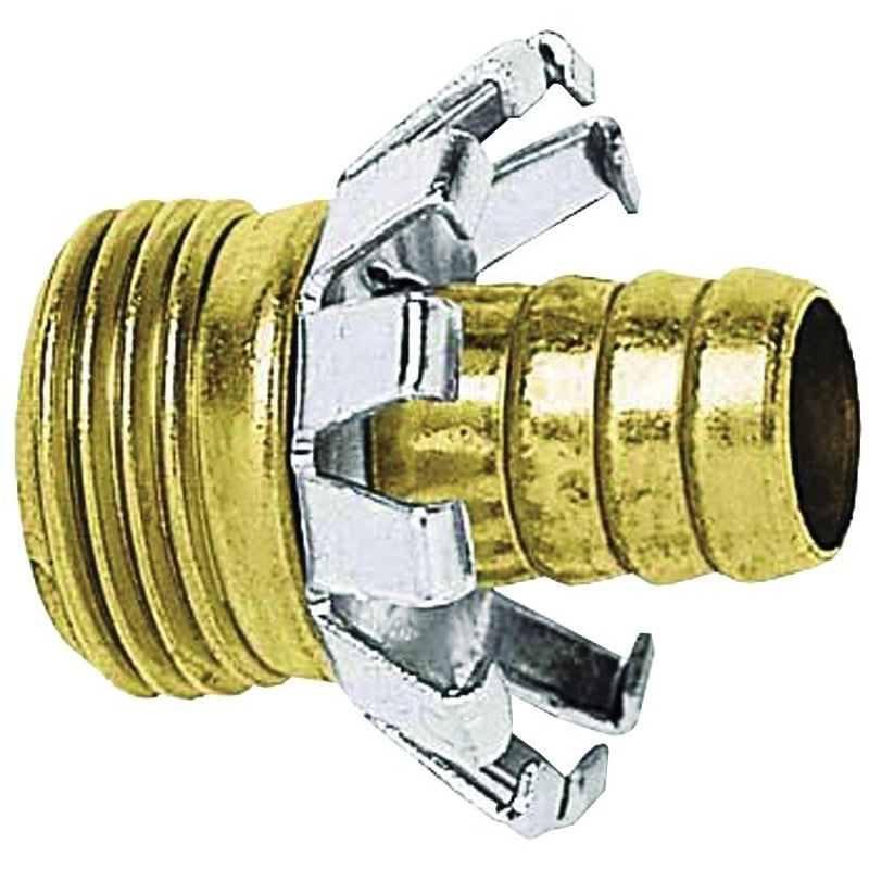 Gilmour 801224-1001 Hose Coupling, 1/2 in, Male, Brass