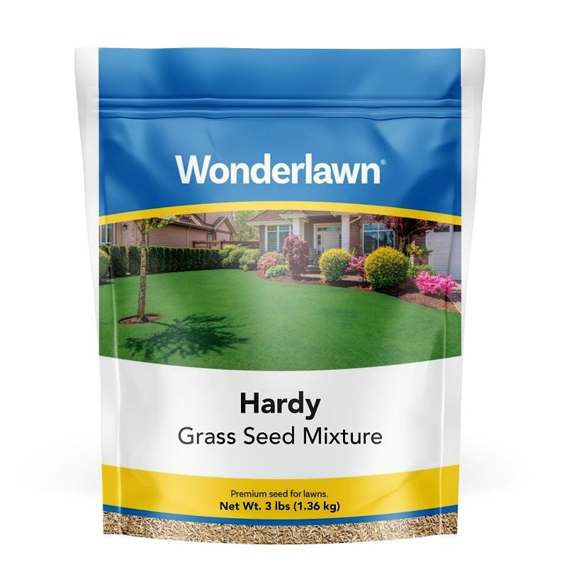 Wonderlawn 25825 Grass Seed, 3 lb Bag