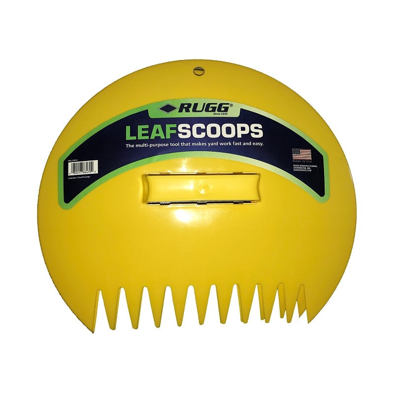 Rugg PPLS1012 Leaf Scoop, Plastic Blade, Plastic Handle