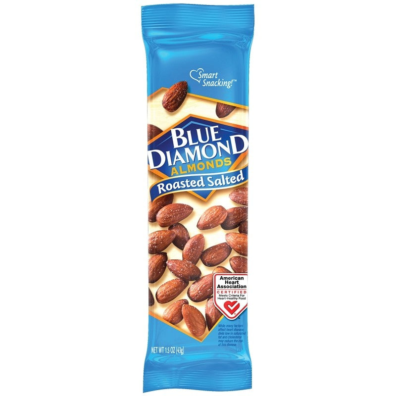 Blue Diamond BDRS12 Almond, Almonds, Safflower and/or Sunflower) and Sea Salt, Vegetable Oil (Pack of 12)