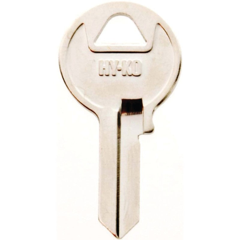 Hy-Ko 21250M1 Key Blank, Brass, Nickel, For: Master Cabinet, M1 Key Number, House Locks and Padlocks (Pack of 250)