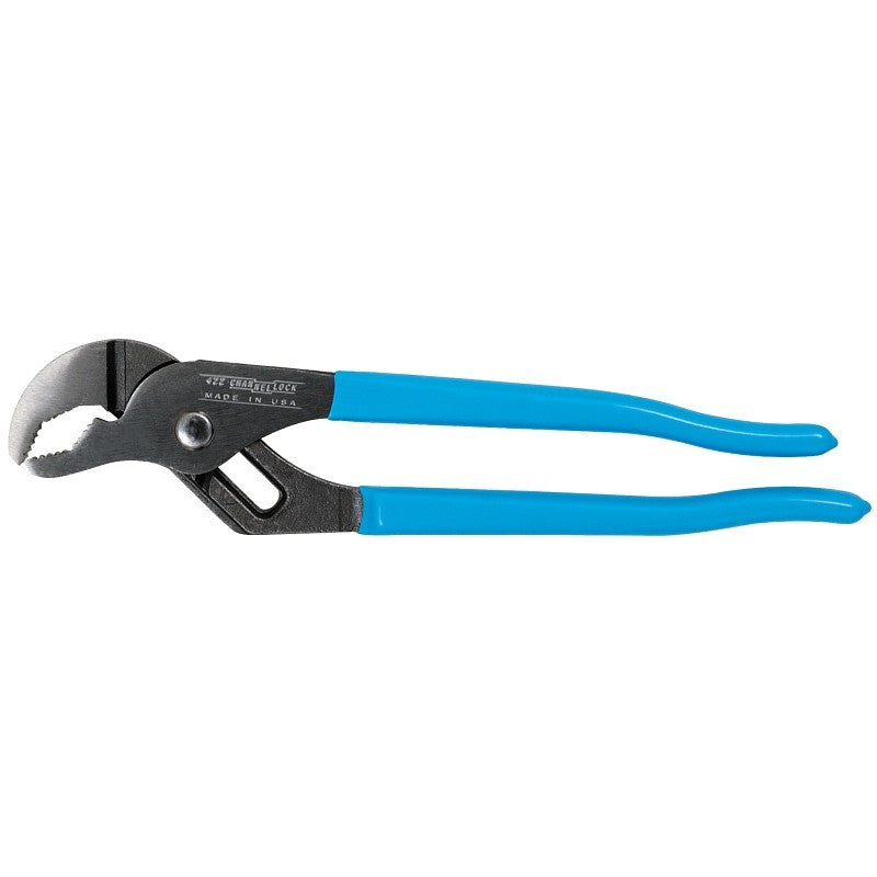 Channellock 422 Tongue and Groove Plier, 9-1/2 in OAL, 1-1/2 in Jaw Opening, Cushion-Grip Handle, Blue Handle