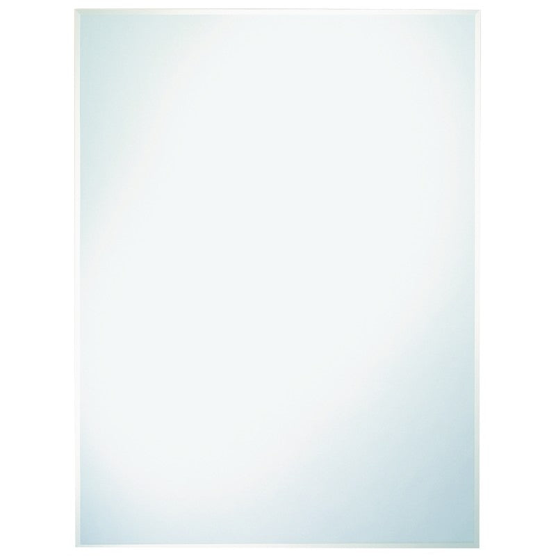 Renin 201360 Somerset Frameless Mirror, 48 in L, 36 in W, Rectangular, Clear Frame (Pack of 3)