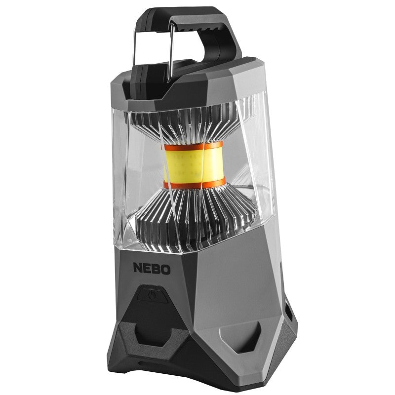 Nebo GALILEO NEB-LTN-0004 Lantern, Alkaline, Lithium-Ion Battery, LED Lamp, Red