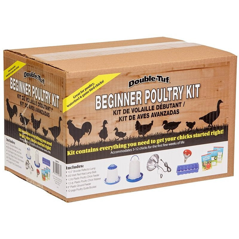 Double-Tuf DTBPKIT Beginner Poultry Kit, Plastic