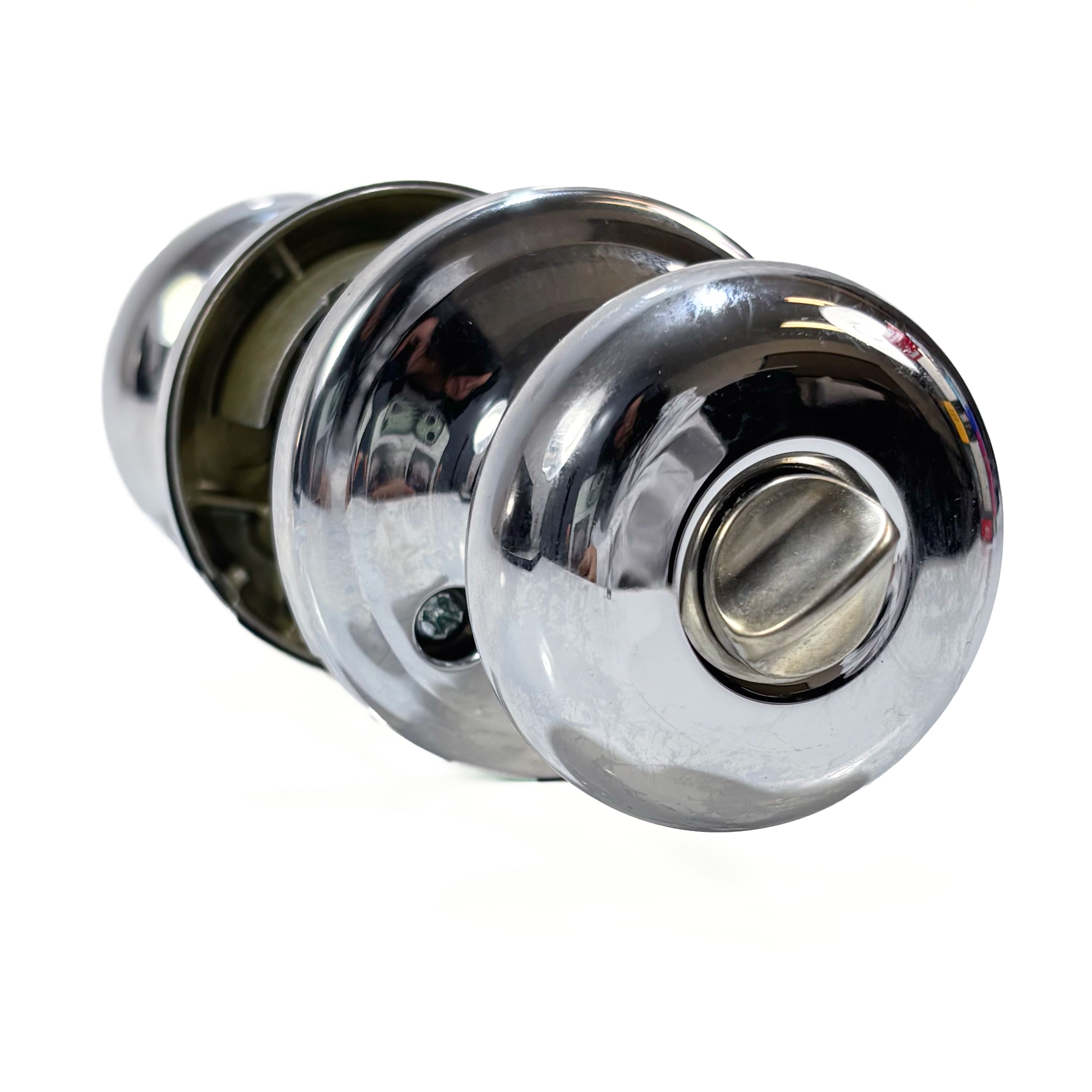 Keyed Entry Lockset Smartkey Polished Chrome