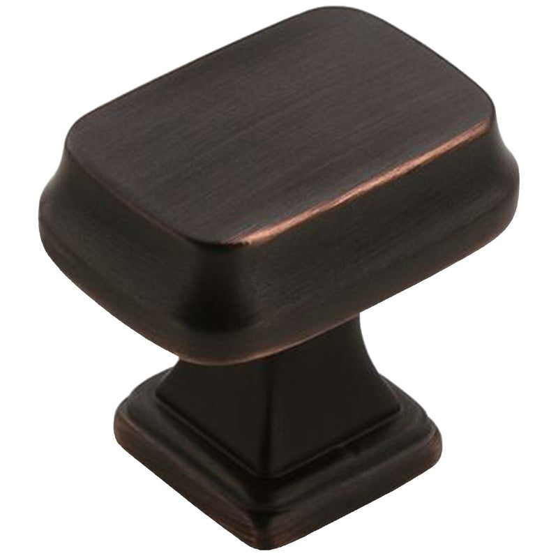 Amerock Revitalize Series BP55340ORB Cabinet Knob, 1-3/16 in Projection, Zinc, Oil Rubbed Bronze