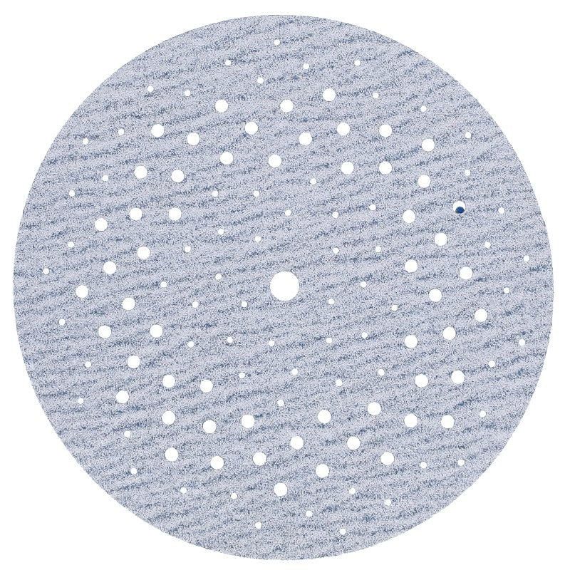 Norton 03221 Sanding Disc, 5 in Dia, 11/16 in Arbor, Coated, Alumina Ceramic Abrasive, P120 Grit, Medium, Spiral