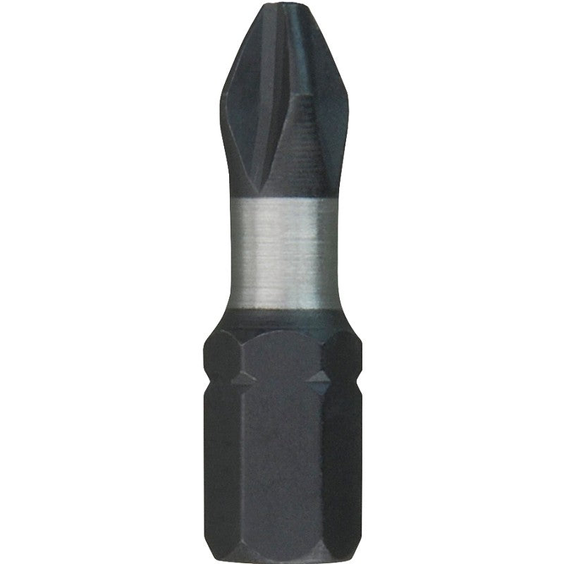 Milwaukee 48-32-5003 Insert Bit, #2 Drive, Phillips Drive, 1/4 in Shank, Hex Shank, 1 in L, Steel, 15/PK