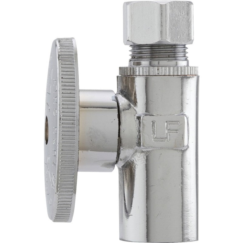 Plumb Pak PP61-1PCLF Shut-Off Valve, 1/2 x 1/2 in Connection, Sweat x Compression