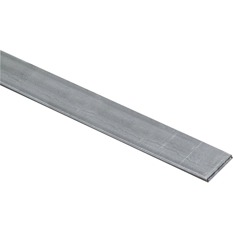 National Hardware 4015BC Series N180-000 Flat Stock, 3/4 in W, 72 in L, 0.12 in Thick, Steel, Galvanized, G40 Grade