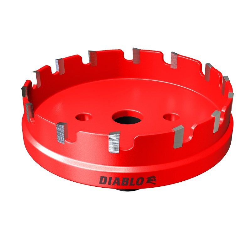 Diablo Steel Demon DHS3000CF Hole Cutter, 3 in Dia, Carbide Cutting Edge