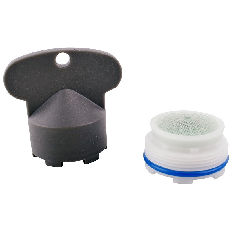 Plumb Pak PP800-219LF Standard Size Faucet Aerator, M24 x 1, Plastic, 1.5 gpm