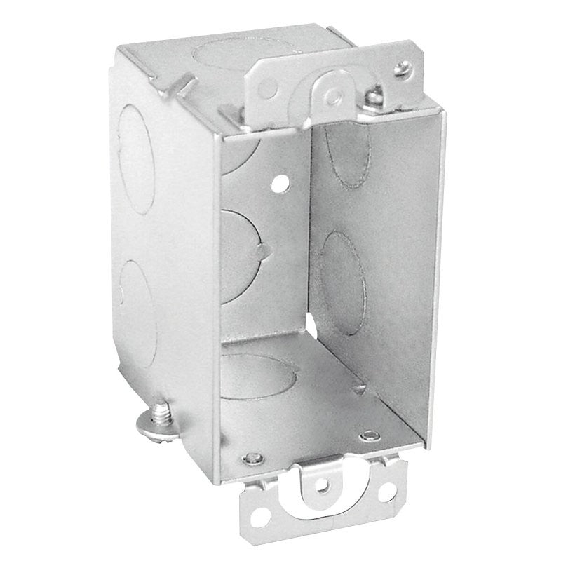 Southwire G601-BR-UPC Welded Wall Box, 1-Gang, Steel