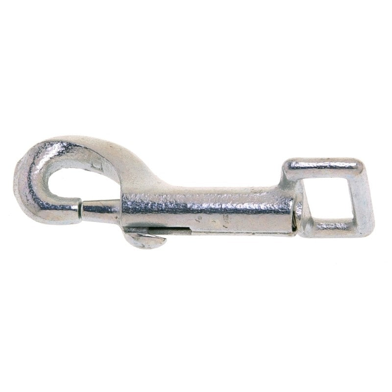 Campbell T7615102 Rigid Eye Bolt Snap, 1 in, 40 lb Working Load, Zinc, Nickel