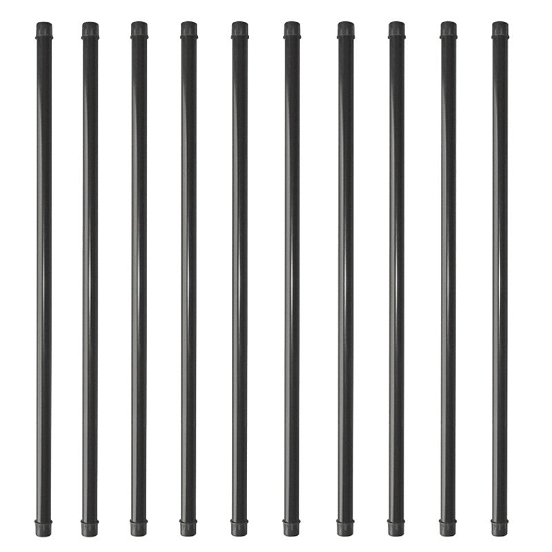 Nuvo Iron RDPS26 Tubing Baluster, 26 in L, Round, Steel, Galvanized