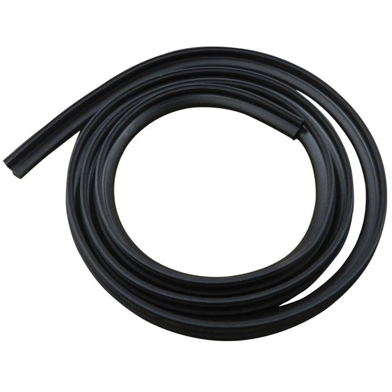 M-D 43347 Slide-On Door Seal, 1-1/8 in W, 81 in L, Rubber, Brown (Pack of 20)